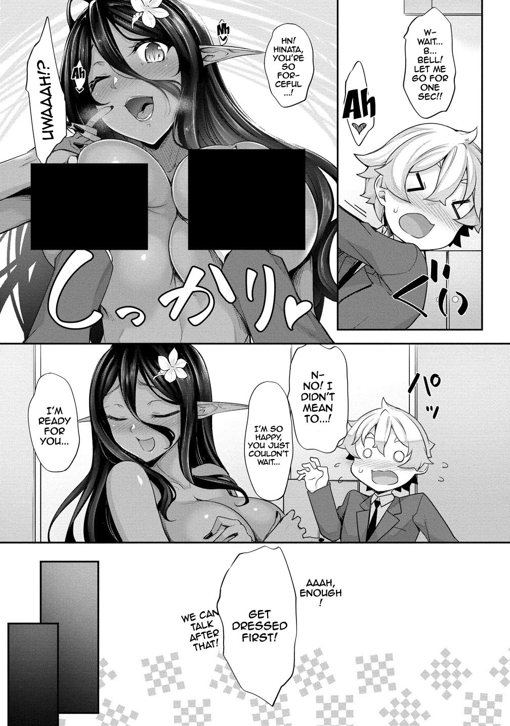 Hentai Manga Comic-A Slightly Clingy Dark Elf Chased Me From Another World 3-Read-45